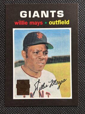 Topps 1996 Willie Mays #600 San Francisco Giants Commemorative Baseball Card MLB